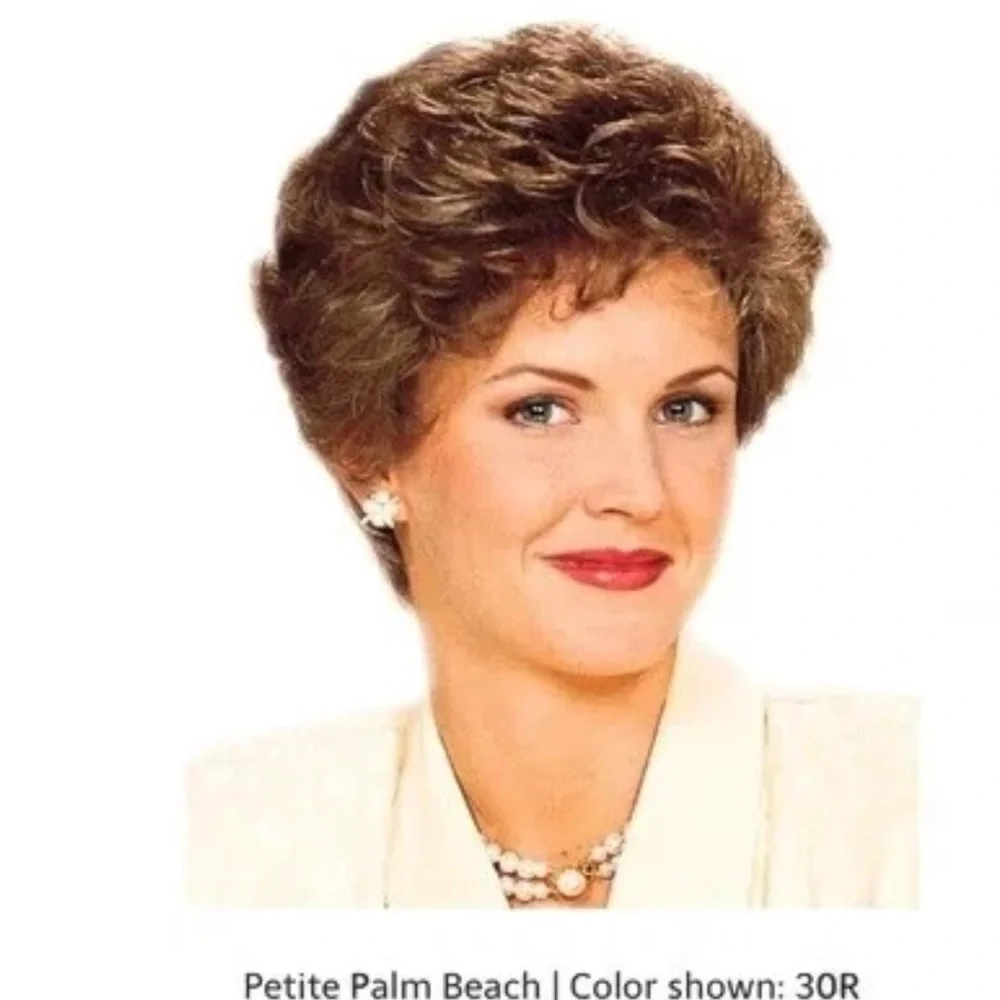 NIB Cleo Synthetic Wig Petite Palm Beach 30R Dark Auburn Brand New Rare Discontd